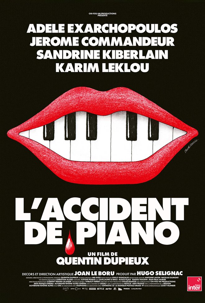 L'accident de piano Large Poster