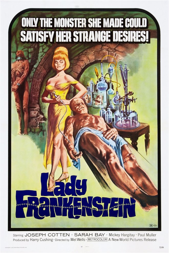 Lady Frankenstein Large Poster