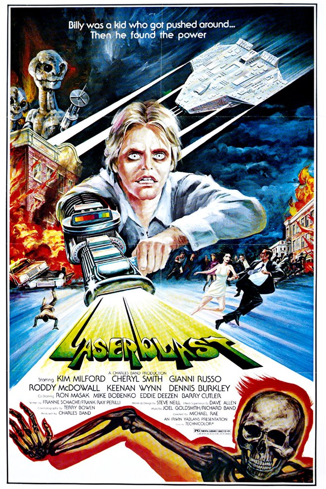 Laserblast Large Poster