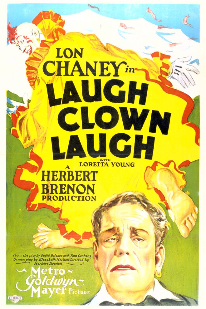 Laugh, Clown, Laugh Large Poster