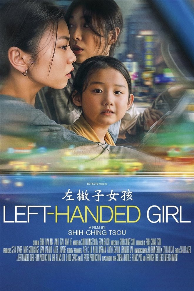 Left-Handed Girl Large Poster