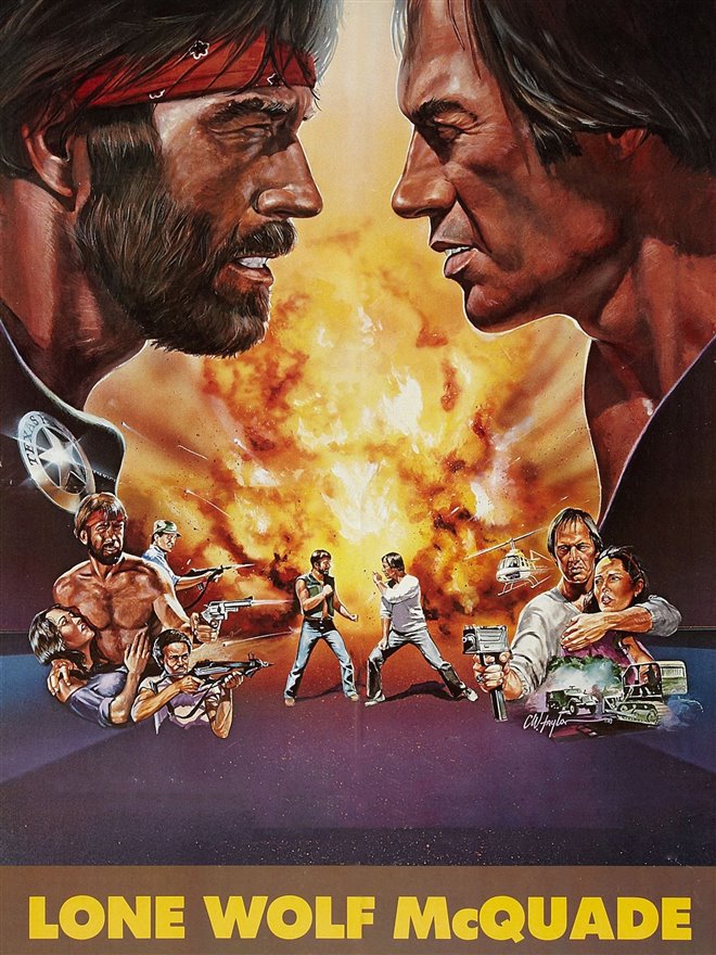 Lone Wolf McQuade Large Poster