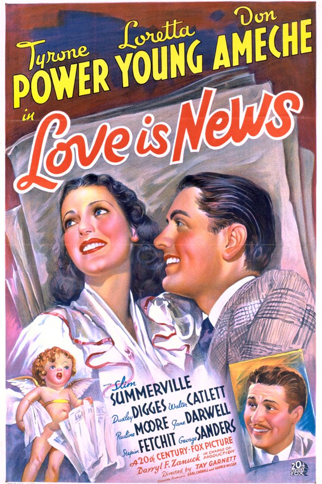 Love is News Large Poster