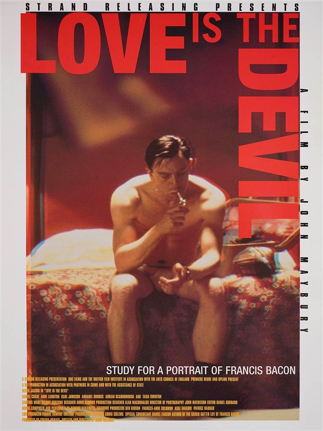 Love Is the Devil: Study for a Portrait of Francis Bacon Large Poster