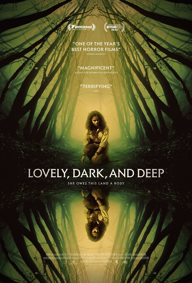 Lovely, Dark, and Deep Large Poster