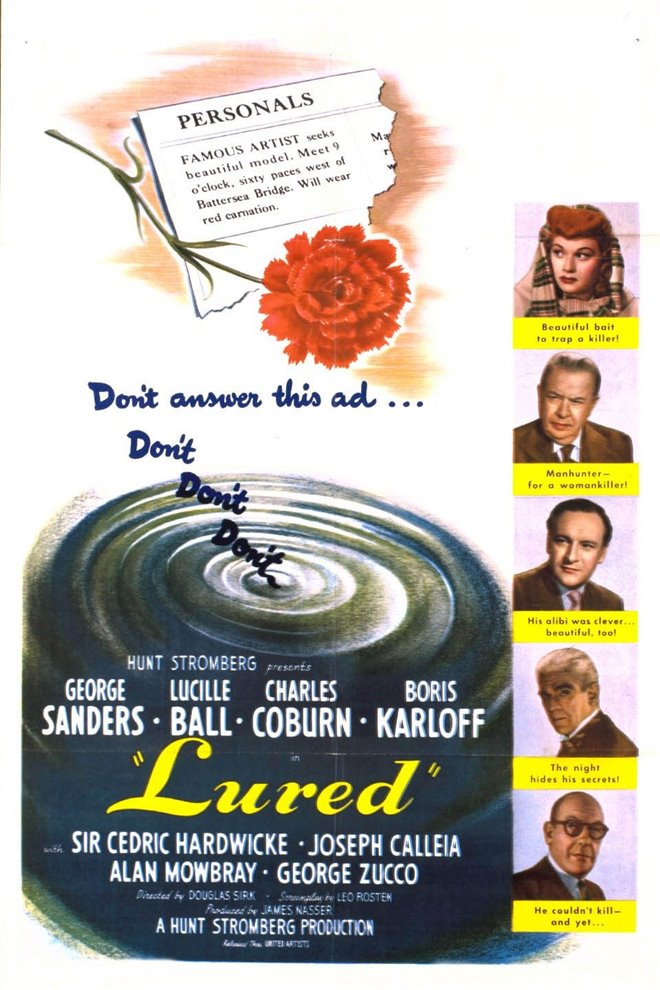 Lured Large Poster