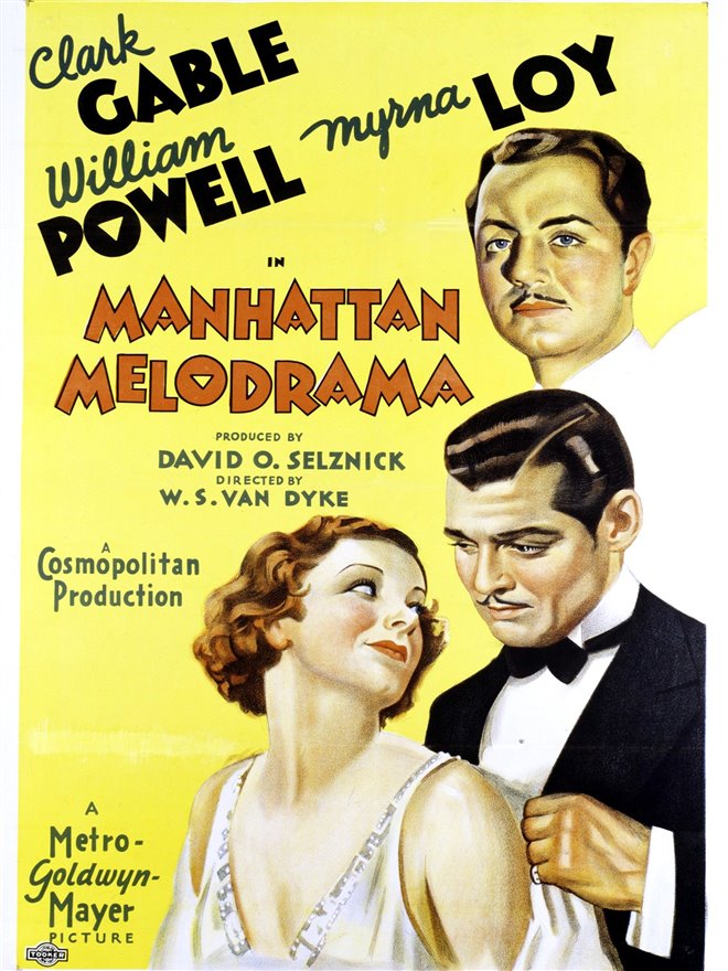 Manhattan Melodrama Large Poster