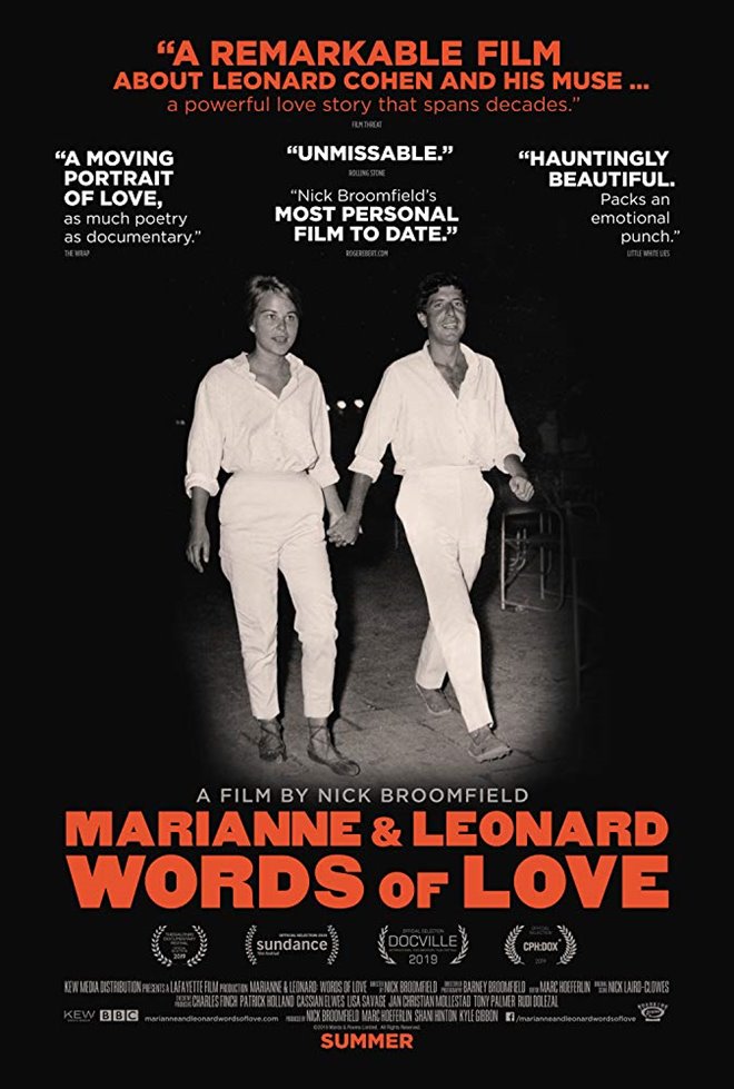 Marianne & Leonard: Words of Love Large Poster