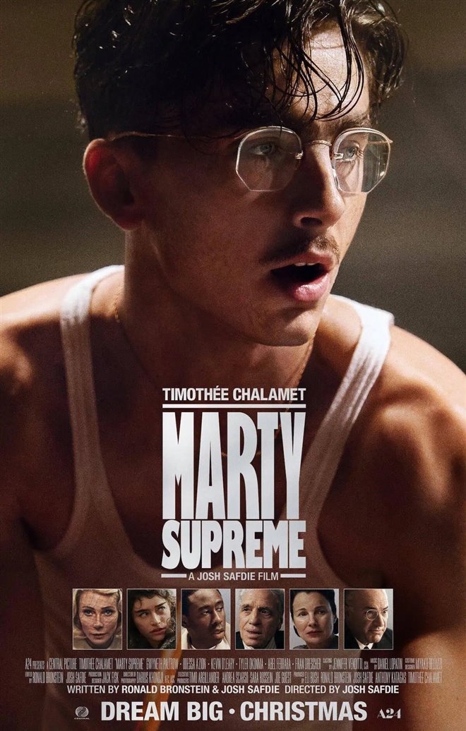 Marty Supreme Large Poster