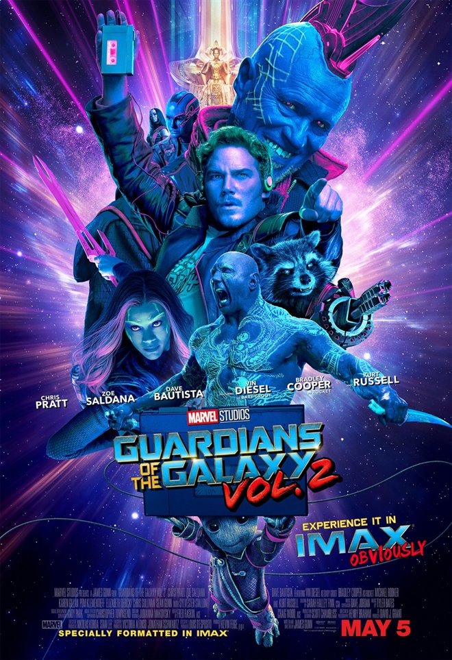 Marvel Studios 10th: Guardians of the Galaxy: Vol. 2 (IMAX 3D) Large Poster