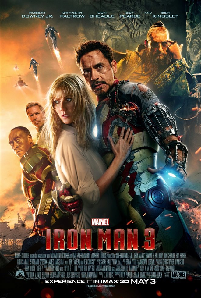 Marvel Studios 10th: Iron Man 3 (IMAX 3D) Large Poster