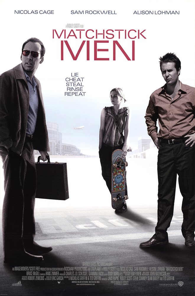 Matchstick Men Large Poster