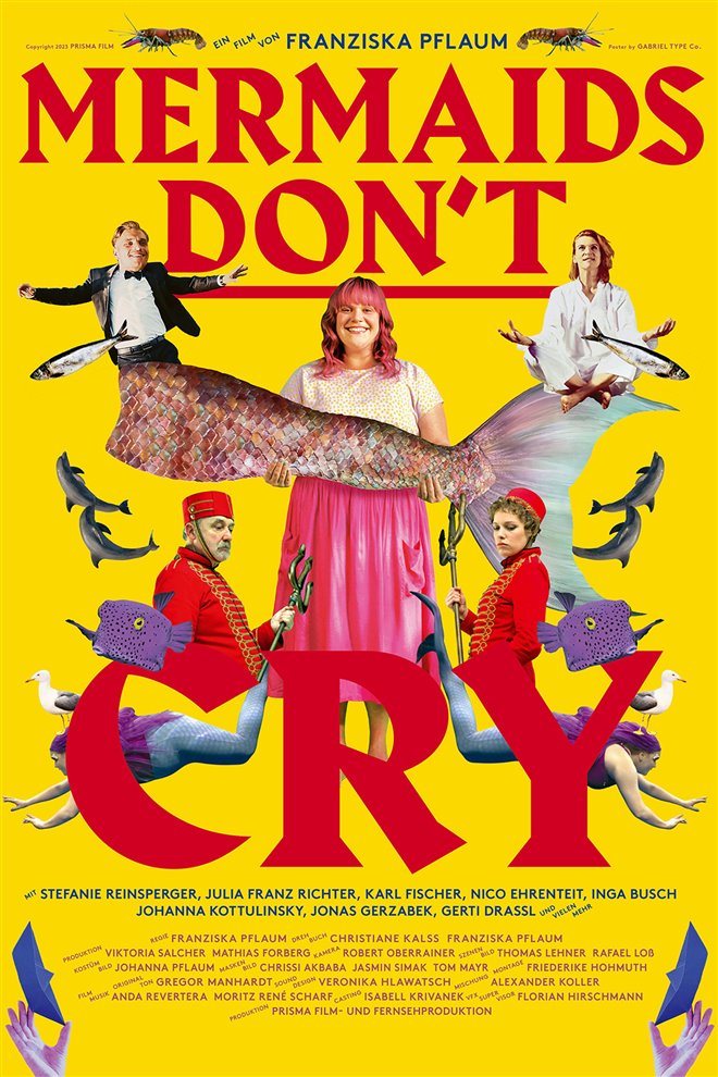 Mermaids Don't Cry Large Poster