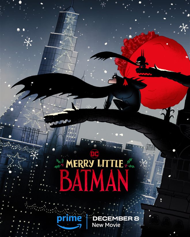 Merry Little Batman (Prime Video) Large Poster