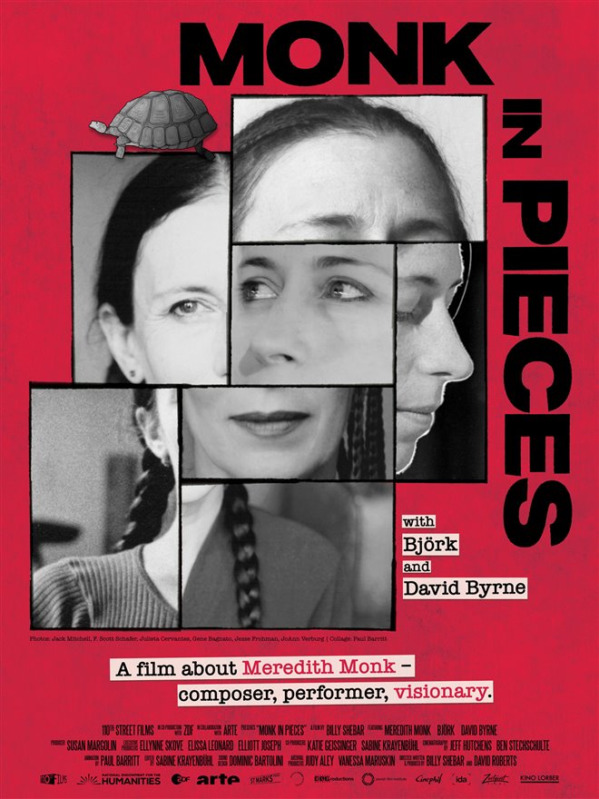 Monk in Pieces Large Poster