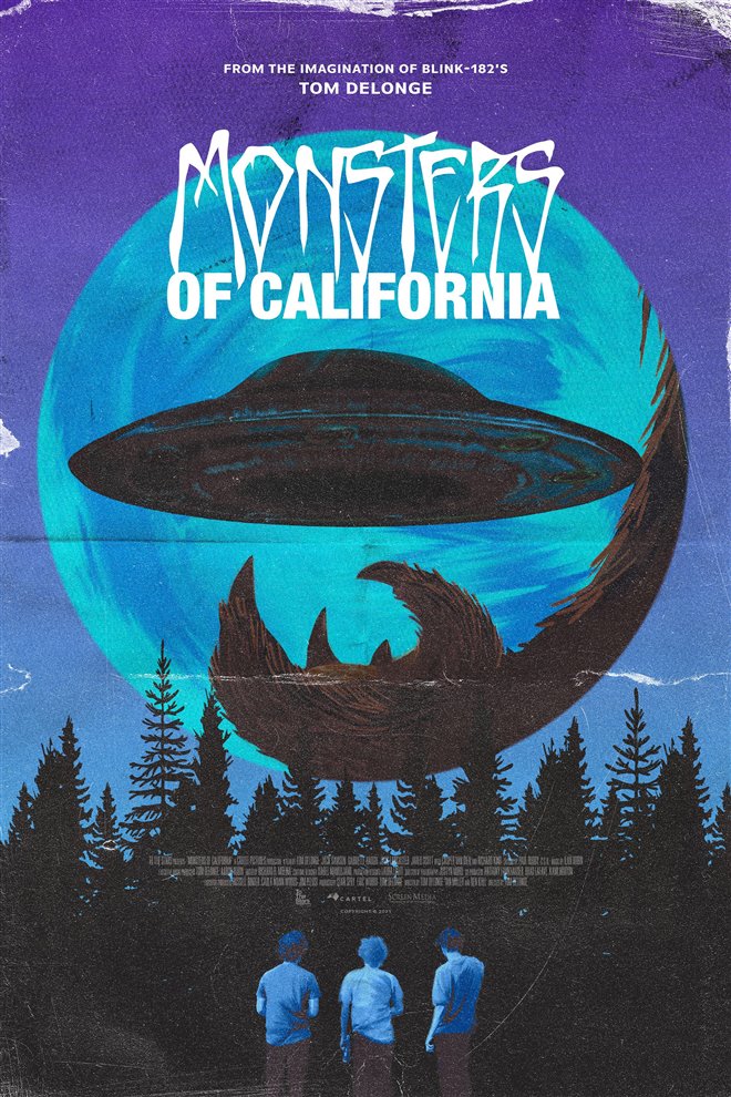 Monsters of California Large Poster