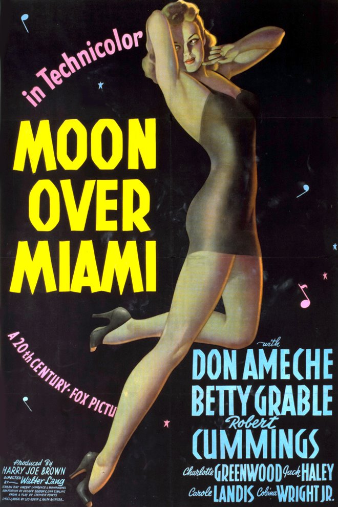 Moon Over Miami Large Poster