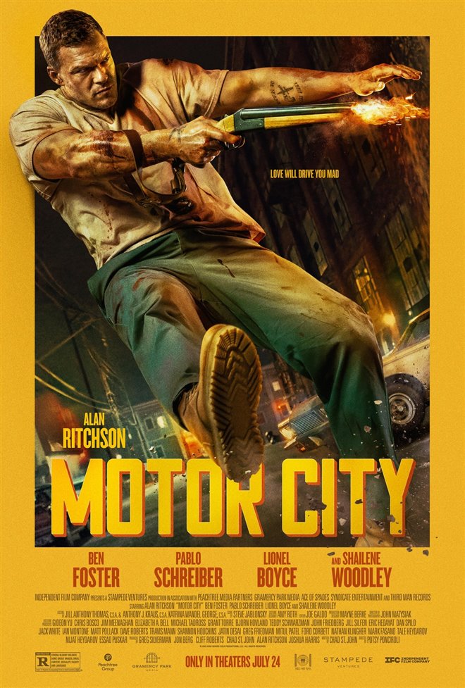 Motor City Large Poster