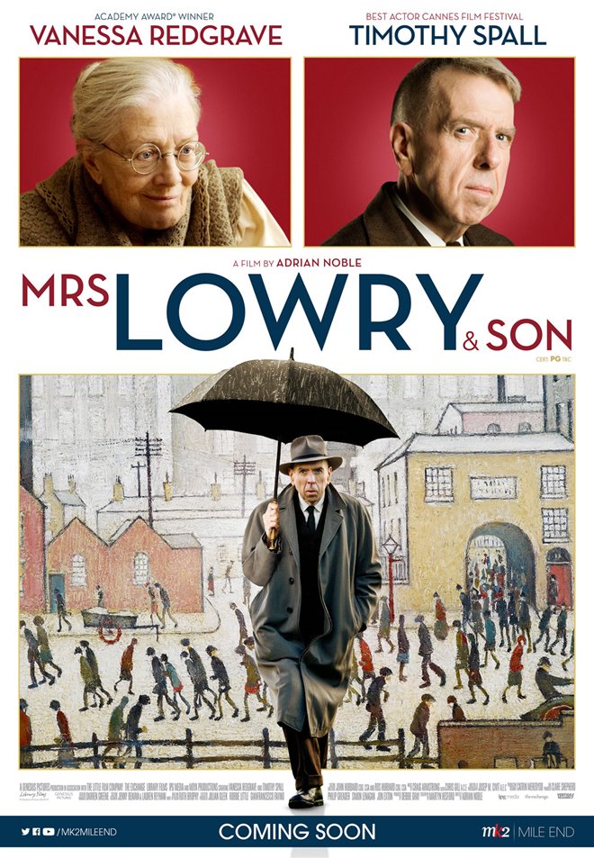 Mrs. Lowry & Son Large Poster