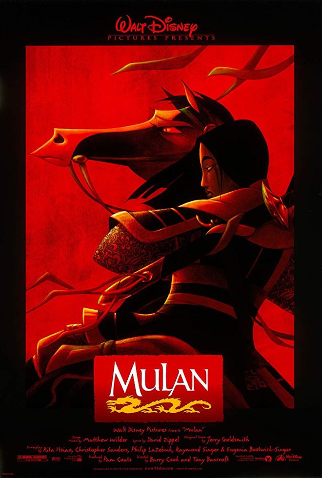 Mulan (1998) Large Poster