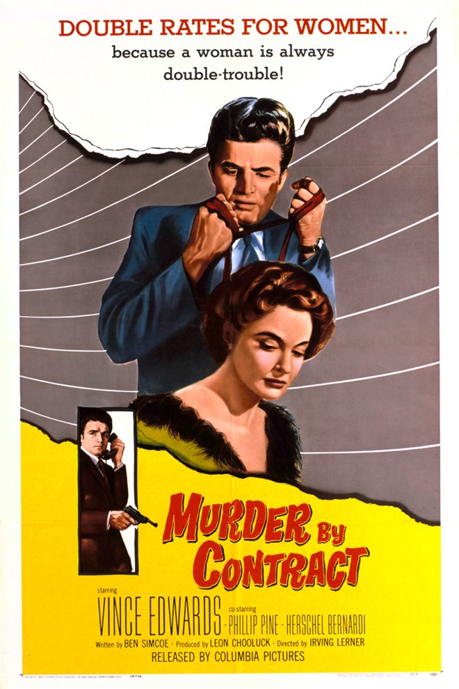 Murder By Contract Large Poster