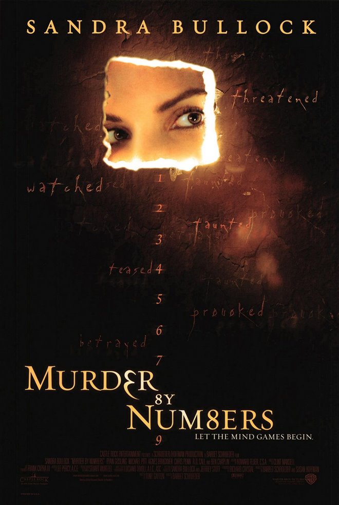 Murder By Numbers Large Poster