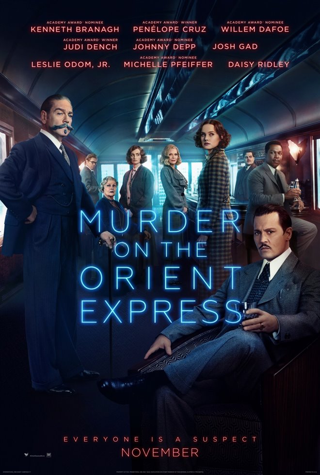 Murder on the Orient Express Large Poster