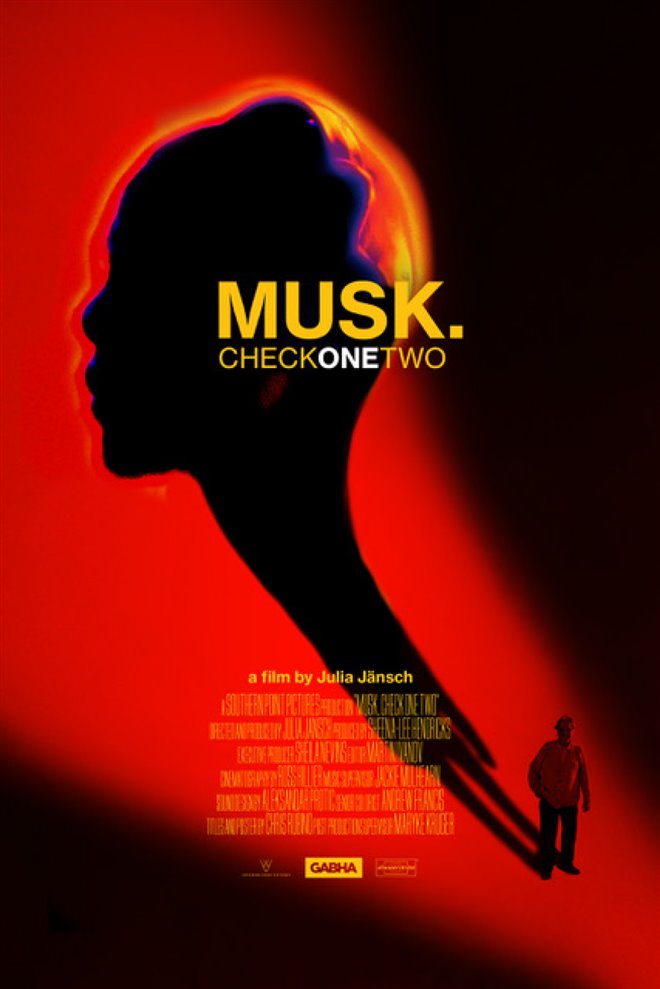Musk. Check One Two Large Poster