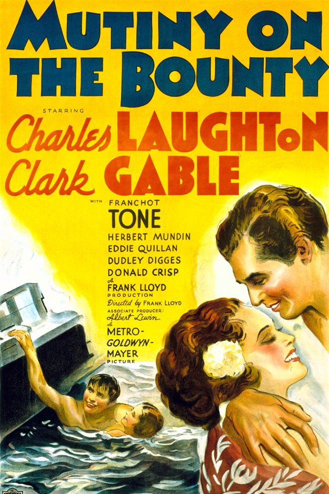 Mutiny on the Bounty (1935) Large Poster