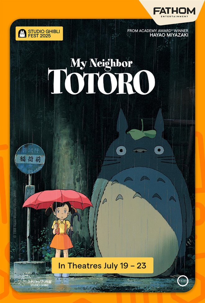 My Neighbor Totoro - Studio Ghibli Fest 2025 Large Poster