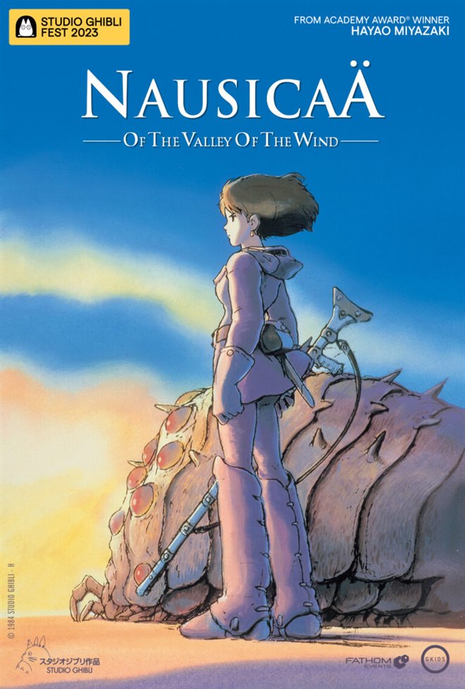 Nausicaä of the Valley of the Wind: Studio Ghibli Fest 2023 Large Poster
