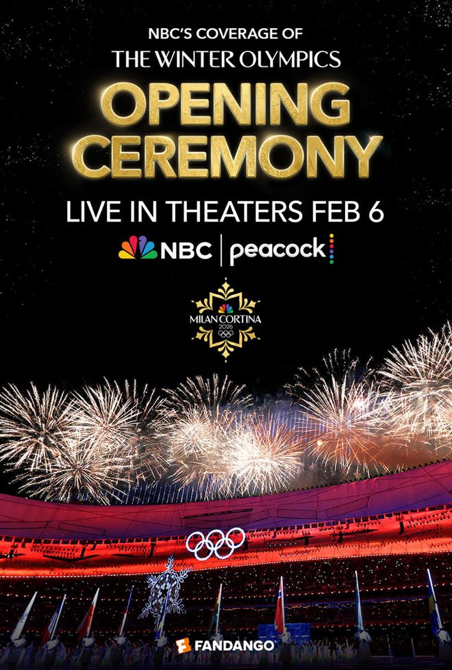 NBC’s Milan Cortina Winter Olympics Opening Ceremony Large Poster