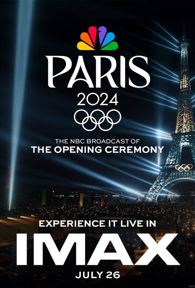 NBC’s Paris Olympics Opening Ceremony in IMAX Large Poster