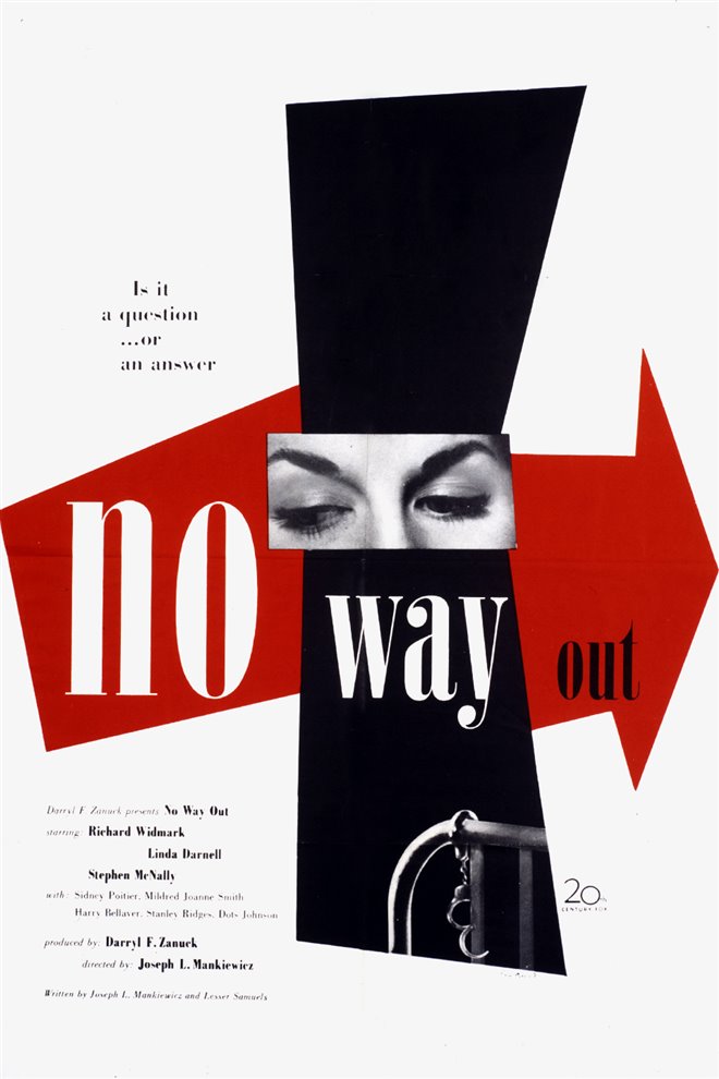 No Way Out (1950) Large Poster