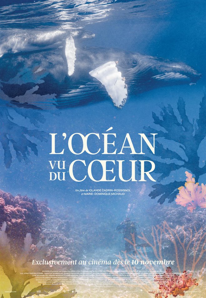 Ocean Seen From the Heart Large Poster