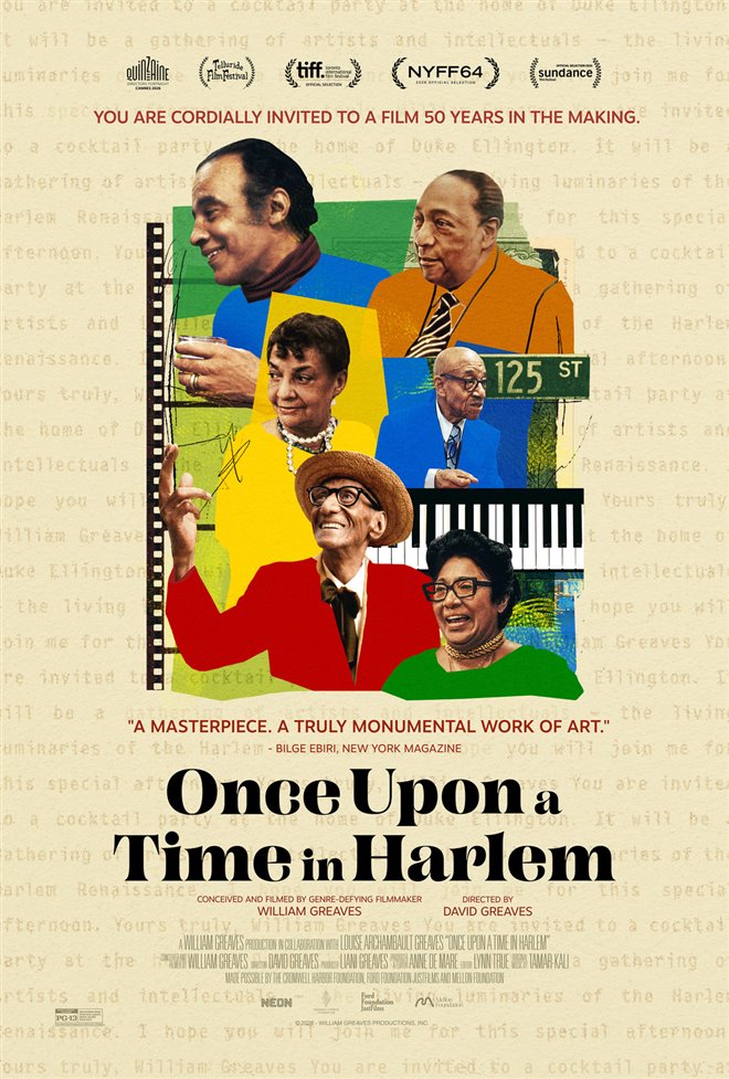 Once Upon a Time in Harlem Large Poster