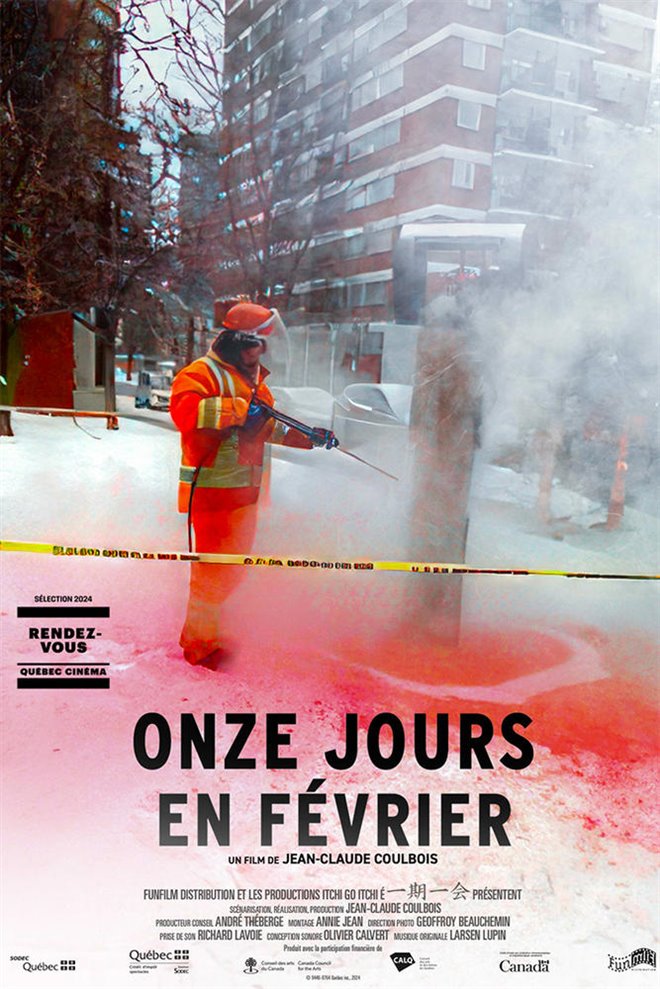 Onze jours en février Large Poster