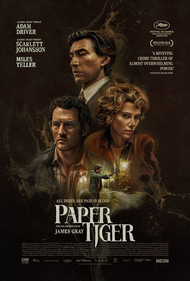 Paper Tiger Large Poster