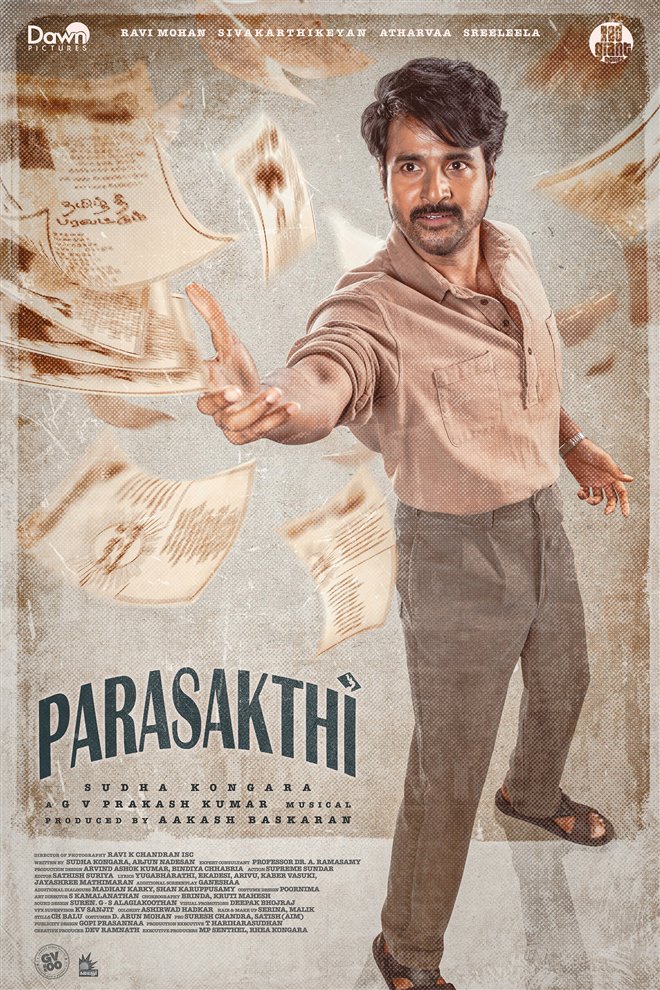 Parasakthi Large Poster