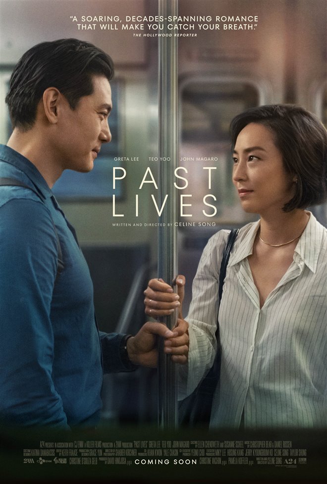 Past Lives movie large poster.
