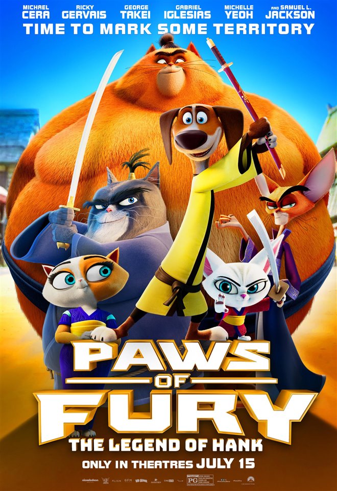Paws of Fury: The Legend of Hank Large Poster