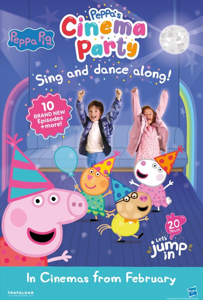 Peppa's Cinema Party Large Poster