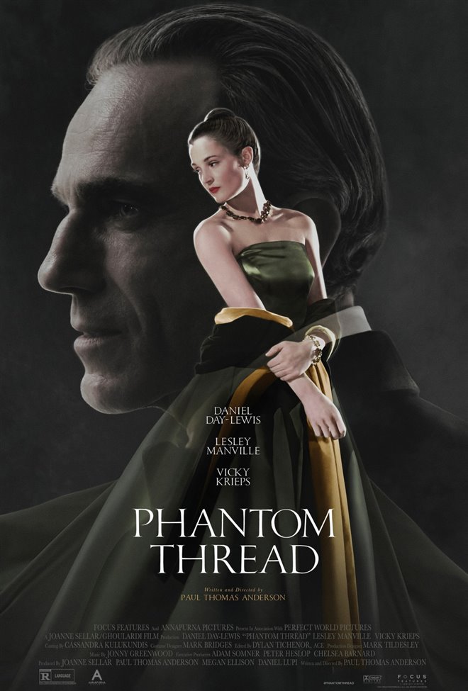 Resultado de imagen para Phantom Thread movie poster