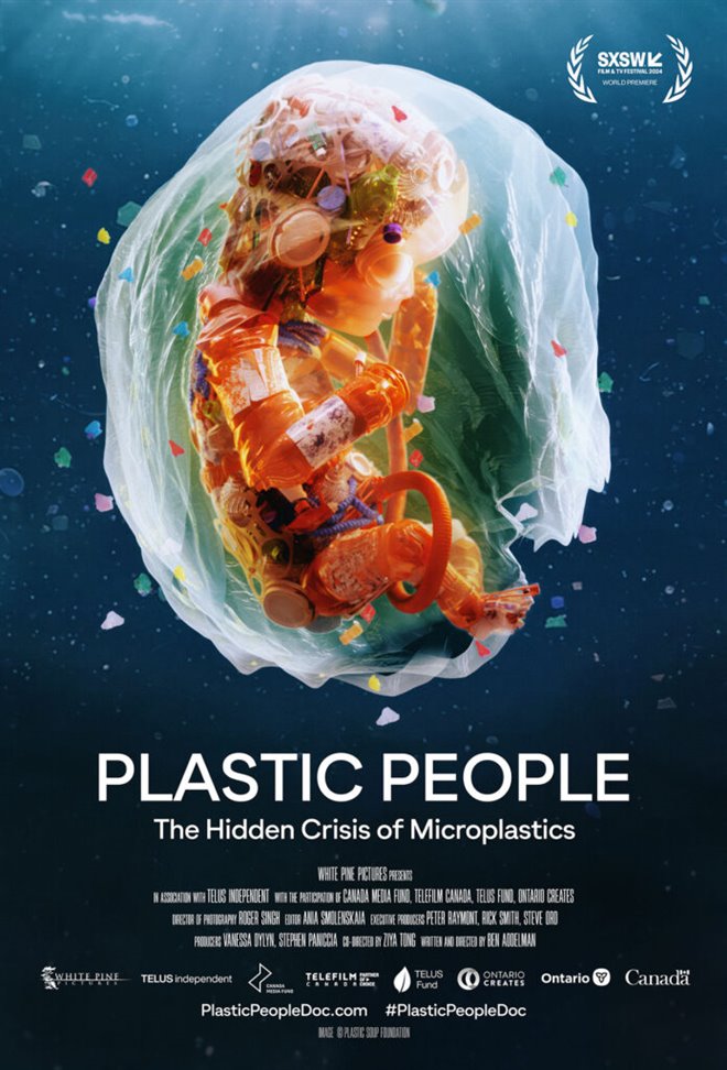 Plastic People: The Hidden Crisis of Microplastics Large Poster