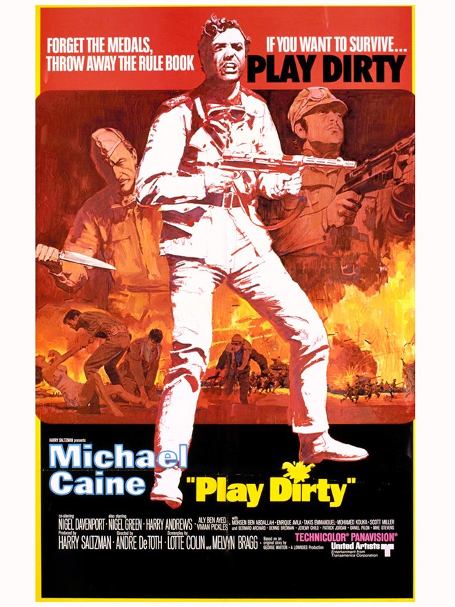Play Dirty (1969) Large Poster