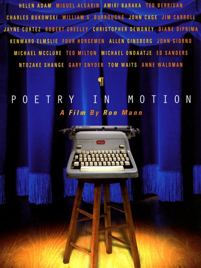 Poetry in Motion Large Poster