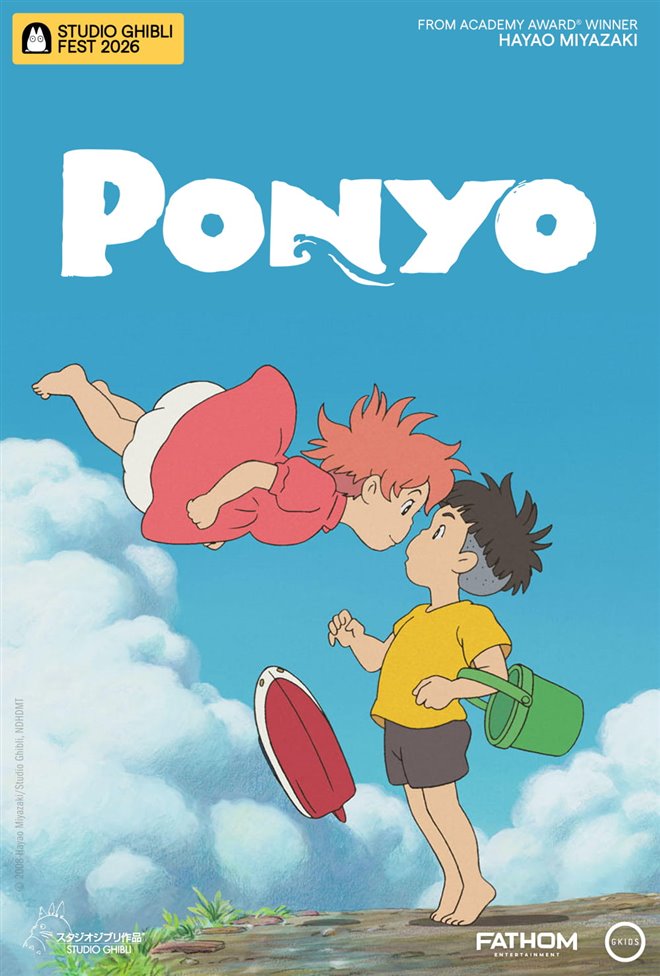 Ponyo - Studio Ghibli Fest 2026 Large Poster