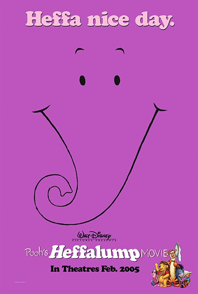 Pooh's Heffalump Movie Large Poster