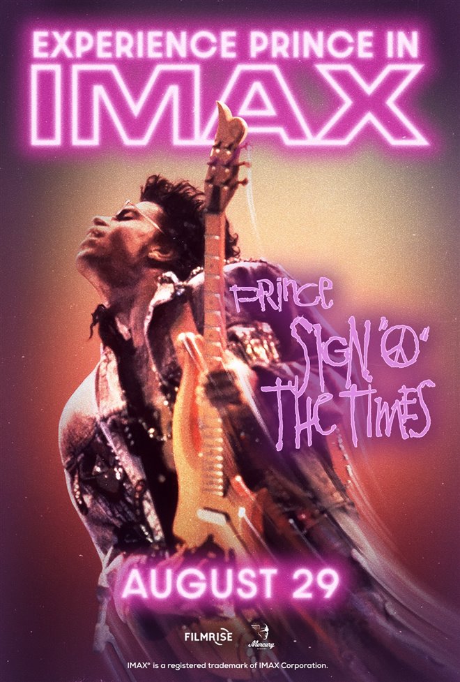 Prince - Sign O' The Times Large Poster