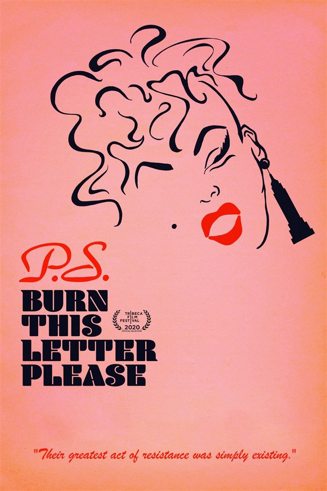 P.S. Burn This Letter Please Large Poster